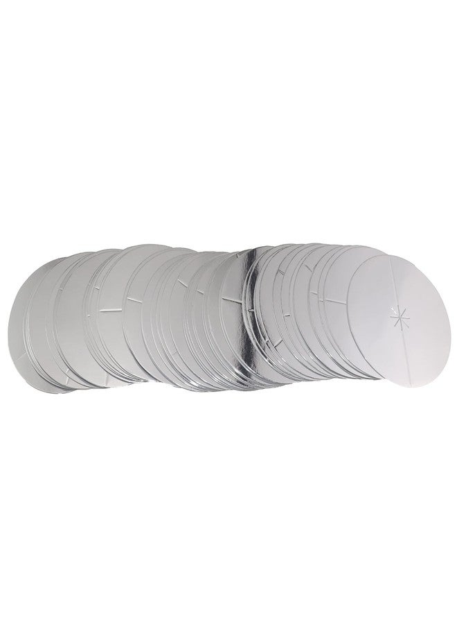 CChiai 50PCS 80x16mm Candle Drip Protector Ear Candle Tray Memorial Candle Drip Proof Gaskets for Christmas or Easter Candlelight Service - Image 3